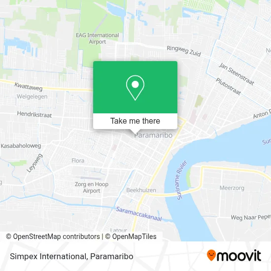 Simpex International map
