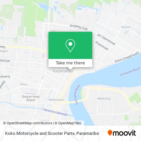 Koko Motorcycle and Scooter Parts map