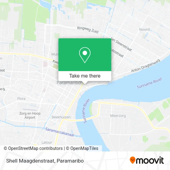 Shell Maagdenstraat map