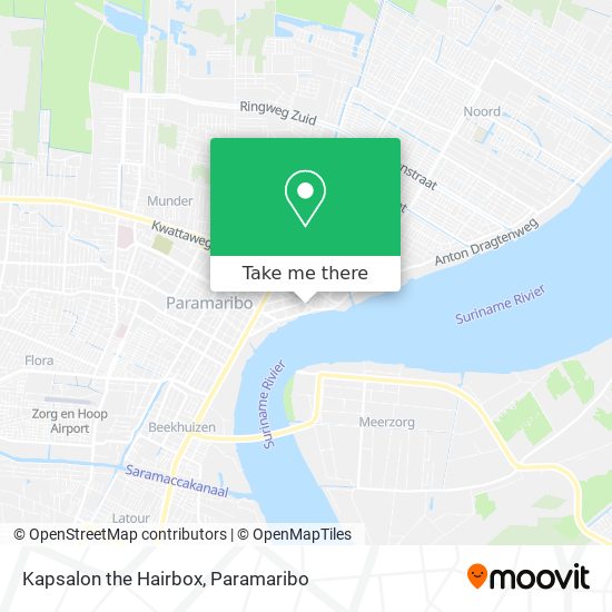 Kapsalon the Hairbox map