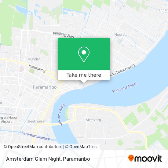 Amsterdam Glam Night map