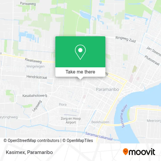 Kasimex map