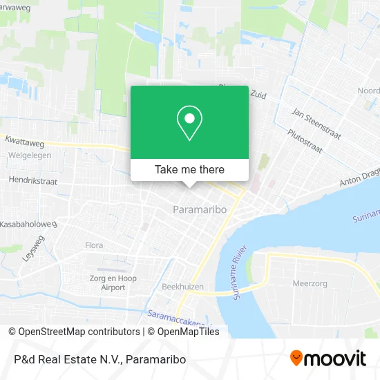 P&d Real Estate N.V. map