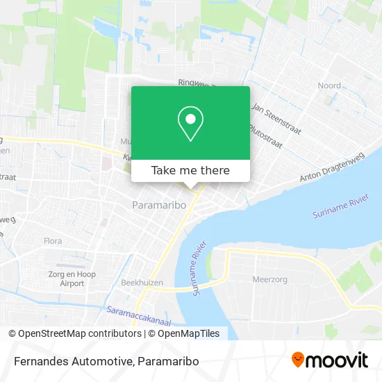 Fernandes Automotive map