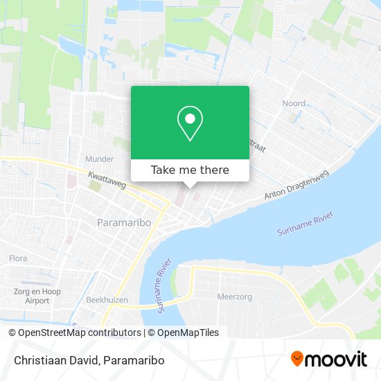 Christiaan David map