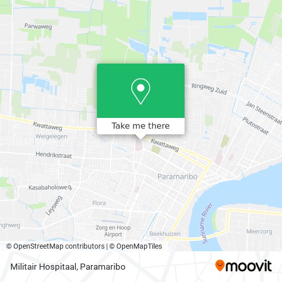 Militair Hospitaal map