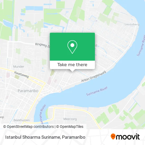 Istanbul Shoarma Suriname map