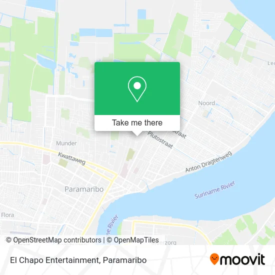 El Chapo Entertainment map