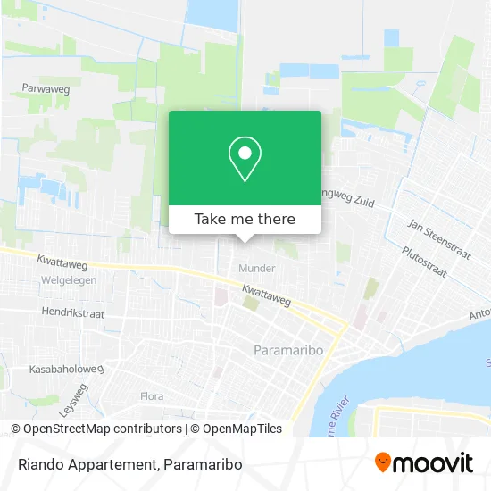 Riando Appartement map