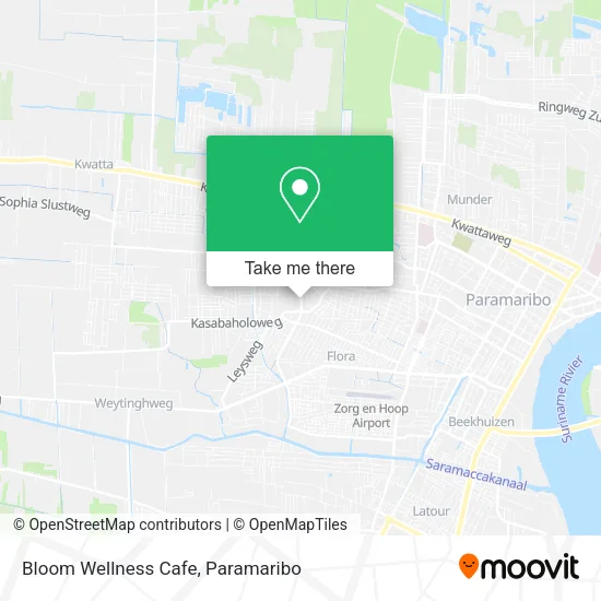 Bloom Wellness Cafe map