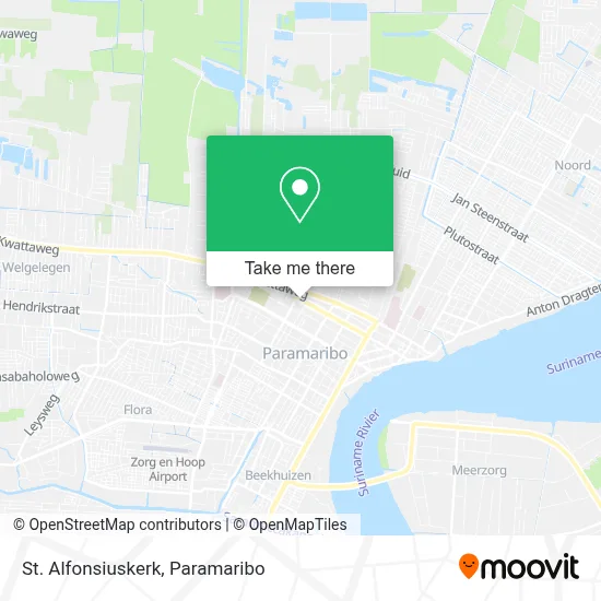 St. Alfonsiuskerk map