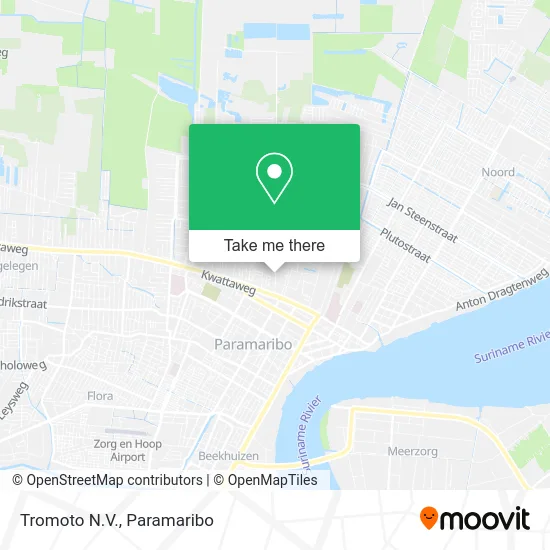 Tromoto N.V. map