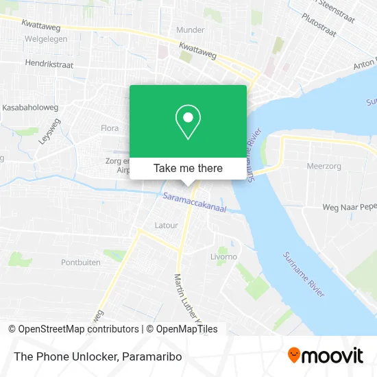 The Phone Unlocker map