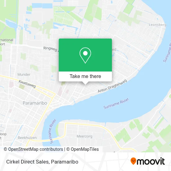 Cirkel Direct Sales map