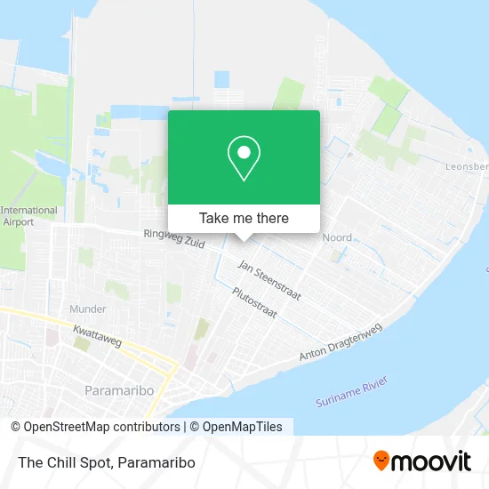 The Chill Spot map