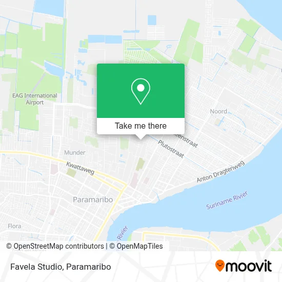 Favela Studio map