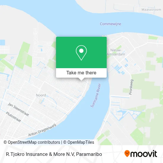 R.Tjokro Insurance & More N.V map