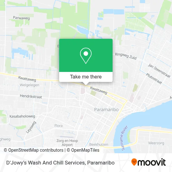 D'Jowy's Wash And Chill Services map