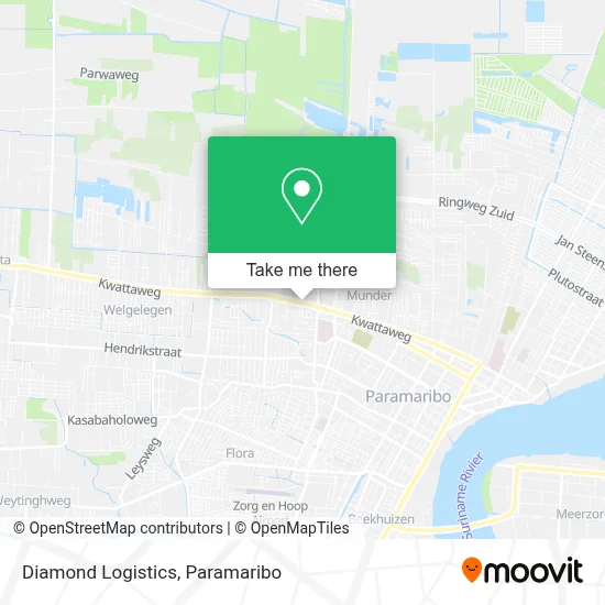 Diamond Logistics map