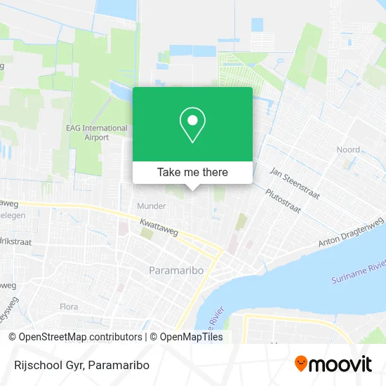 Rijschool Gyr map