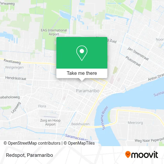 Redspot map