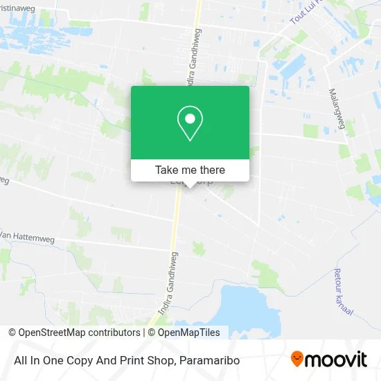 All In One Copy And Print Shop map