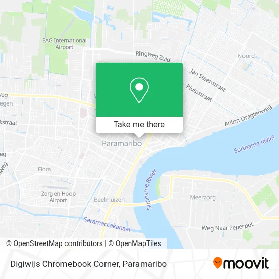 Digiwijs Chromebook Corner map