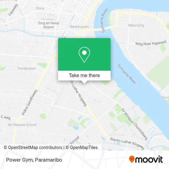 Power Gym map