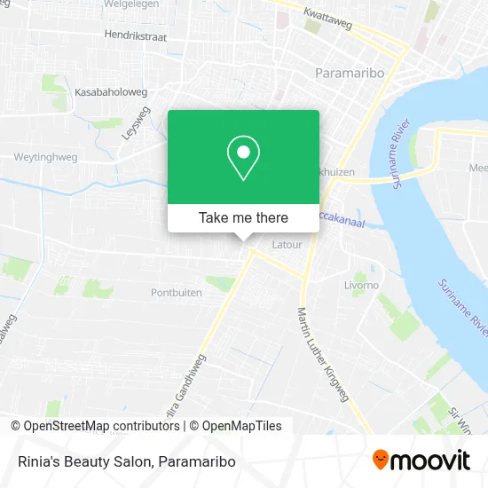 Rinia's Beauty Salon map