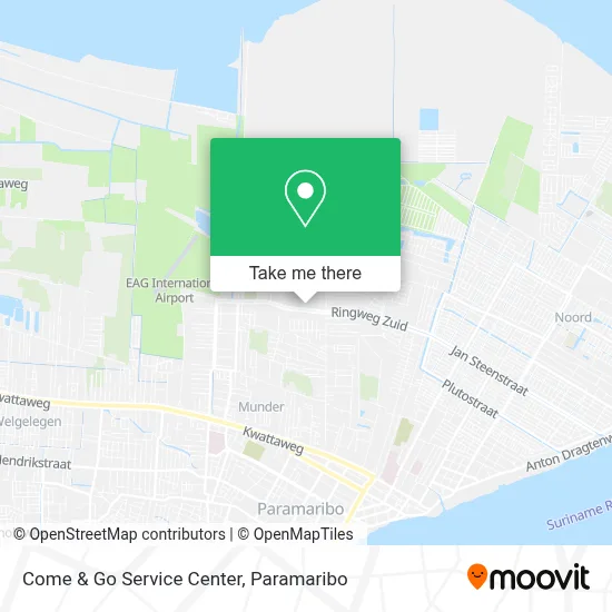Come & Go Service Center map