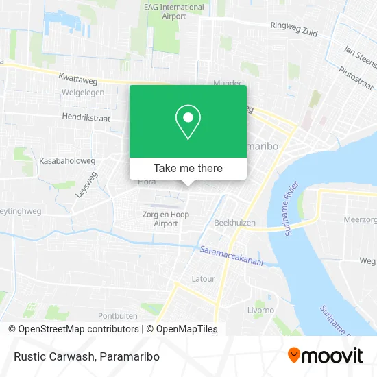 Rustic Carwash map