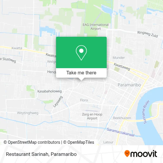 Restaurant Sarinah map
