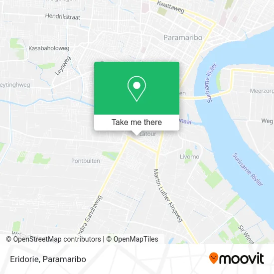 Eridorie map
