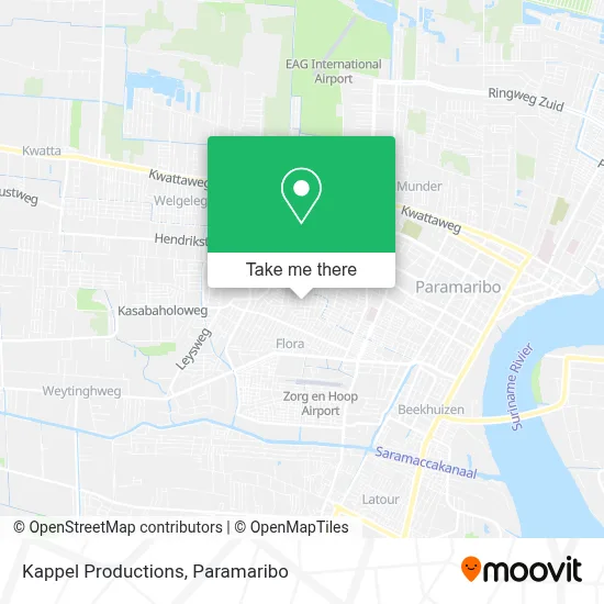 Kappel Productions map