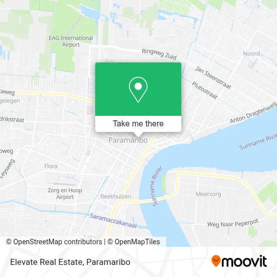 Elevate Real Estate map