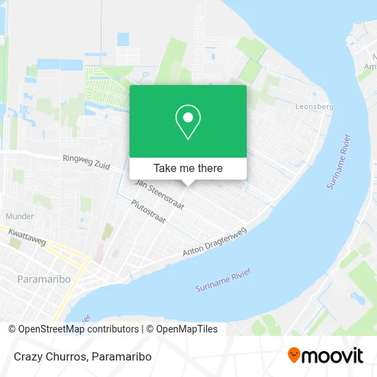 Crazy Churros map