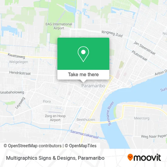 Multigraphics Signs & Designs map