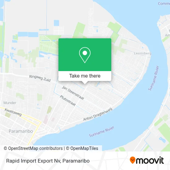 Rapid Import Export Nv map