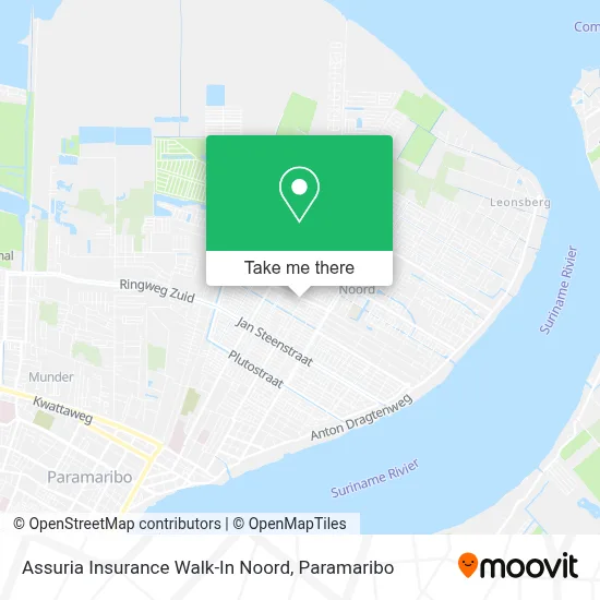 Assuria Insurance Walk-In Noord map