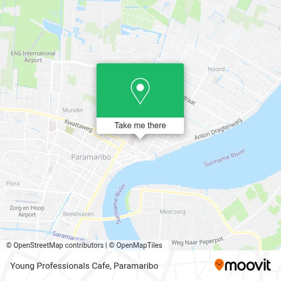 Young Professionals Cafe map