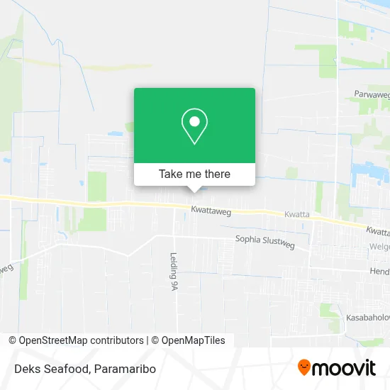 Deks Seafood map