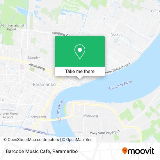 Barcode Music Cafe map