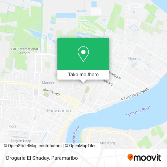 Drogaria El Shaday map