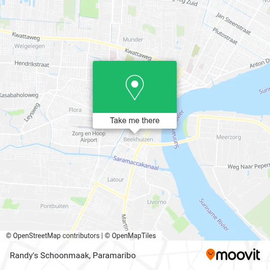 Randy's Schoonmaak map