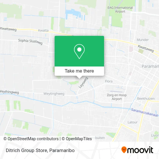 Ditrich Group Store map