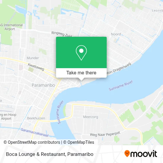 Boca Lounge & Restaurant map