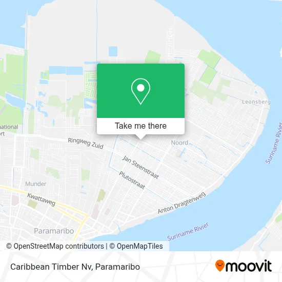 Caribbean Timber Nv map