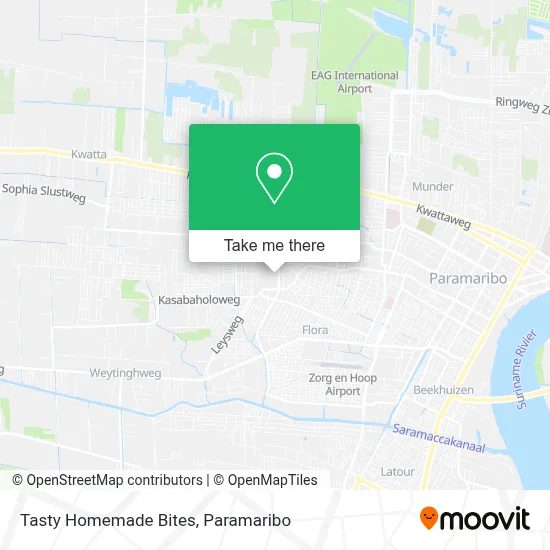 Tasty Homemade Bites map