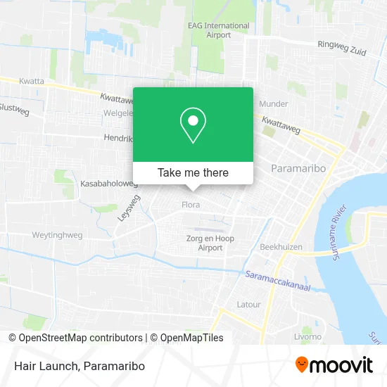 Hair Launch map