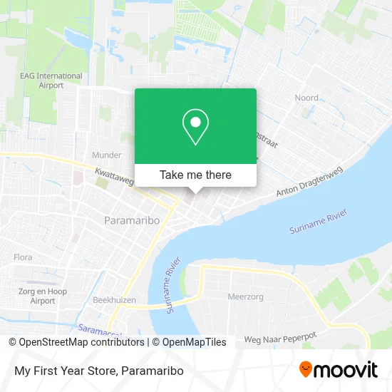My First Year Store map
